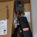 Traditional Electronic Keypad, Keyless Entry Door Lock Deadbolt with Handle Set, Easy Installation, Matte Black