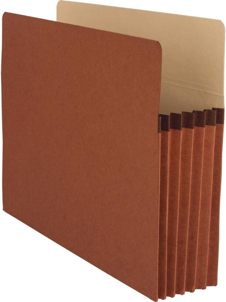 Business Source, BSN65792, Redrope Letter Expanding File Pockets, 10 / Box, Redrope