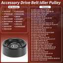 Accessory Drive Belt Idler Pulley for Ford F150 for Jeep for Dodge for Ram for Chevrolet for Chrysler for Buick for Lincoln for GMC for Isuzu No.419-610/4792581AA/38043/5037086AA