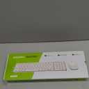 seenda Bluetooth Keyboard and Mouse Combo for Mac, SKM64-2 Rechargeable Silent Wireless Keyboard Mouse Compact Slim, 3 Multi-Device Connection, Compatible for Mac MacBook Pro/Air iPad, White Silver