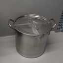 IMUSA USA Stainless Steel Stock Pot 20-Quart, Silver