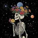 3 x ShiCattle Skull Diamond Art Kits for Adults Beginners,DIY Full Round Drill Diamond Painting Kits Flower,Paint by Diamonds Dot Gem Art Crystal Easy,Home Wall Decor 13.7X 13.7Inch (HDP0014-35x35)