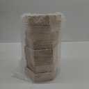 Kigley 8 Pcs Mini Honeycomb Cupcake Stand Wooden Hexagon Cake Display Holder Farmhouse Hexagonal Floating Table Sign for Baby Shower Birthday Party (Burly Wood)