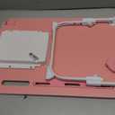 Bed Desk Height Adjustable, Bed Laptop Table with USB/Storage Drawer/Cup Holder/Tablet Stand/Book Shelf, Foldable Breakfast Tray Portable for Reading Writing, Bed, Sofa & Floor, Wood, Pink