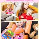 Exorany Busy Board Montessori Toys for Toddler Girl Birthday Gifts, Busy Book Sensory Learning Toys for Toddlers, Toddler Girl Airplane Car Travel Toy Educational Activities