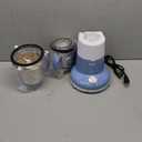Excel Pro 3-Jar Mixer Grinder Kitchen Grinding Genius 750 Watt Powerful Motor, 3 Variable Speed with Incher, 110V,Blue
