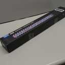 SEAOURA Led Aquarium Light for Plants-Full Spectrum Fish Tank Light with Timer Auto On/Off, 24-30 Inch, Adjustable Brightness, White Blue Red Green Pink LEDs with Extendable Brackets for Freshwater