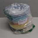 Homestockplus Unbreakable Cereal Bowls 25 OZ Microwave and Dishwasher Safe BPA-Free Bowl Dessert Bowls for Serving Soup, Oatmeal, Pasta and Salad [Set of 6] (Multicolor)