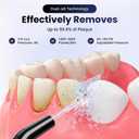 BeFit24 Water Flosser for Teeth Cordless: 320L Portable Oral Irrigator with DIY Strength for Daily Oral and Braces Care, 4 Modes & 4 Jet Tips, IPX8 Waterproof Dental Flosser for Home Travel