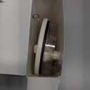 2 Pack 40 oz Tumbler Flip Straw Lid Replacement fit for HydroJug(Only), Spill Proof Splash Resistant Tumbler Lids,Reusable Leak Proof Tumbler Cover for Cup Accessories (Cream)