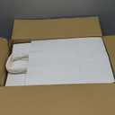 XPCARE White Paper Bags, 100 Packs 10x5x13 Inch Gift Bags with Handles Bulk Paper Bags with Handles Retail Kraft Paper Bag White Gift Bag for Wedding Party Shopping