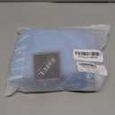 ZAFUL Women Strapless Textured Bandeau Bikini 2 Piece Swimwear Cheeky Solid Lace up Bathing Suits (Medium, 1-light Blue)