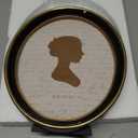 AELS 8x10 Inch Vintage Picture Frame, Elegant Antique Photo Frames with Glass Front, Photo Display, Tabletop Wall Hanging, Gift Ideas, Black Oval with Gold Trim