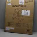 Wooden High Chair for Baby & Toddler  Restaurant-Style Stackable HighChair with Commercial Grade Solid Wood for Dining Table & Kitchen  Compact & Portable Design for Home & Restaurant Use - Cherry