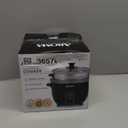 Aroma Housewares ARC-363-1NGB 3 Uncooked/6 Cups Cooked Rice Cooker, Steamer, Multicooker, 2-6 cups, Black