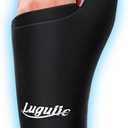 Wearable Thumb Wrist Ice Pack-Hot Cold Compress Hand Finger Ice Pack, Reusable for Injuries, Carpal Tunnel, Arthritis, Tendonitis, De Quervain's Tenosynovitis, Swelling & Bruises Black-S/M