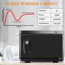 Hot Towel Warmer,Medium Towel Warmer Cabinet,Spa Hot Towel Caddy for Facial (8L Capacity)