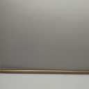 Ivilon Tension Curtain Rod - Spring Tension Rod for Windows or Shower, 54 to 90 Inch. Warm Gold
