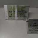 Stockroom Plus Double-Sided Metal Safety Signs, All Visitors Must Wash Hands (5x7 In) - 6 Pack