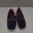 Nautica Youth Girls Slip-On Athletic Sneakers - Stylish Running and Tennis Shoes for Little and Big Kids Size 4