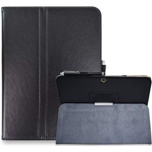 Galaxy Tab 3 10.1 Model GT-P5200 P5210 Cover Case, Flip Leather Case for Samsung Galaxy Tab 4 10.1 SM-T530 T531 T535 Tablet Cover with Stand (Black)