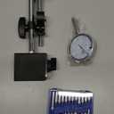 Dial Indicator with Magnetic Base Holder Differential Backlash Gauge 0-1", Fine Adjustable Long Arm Tester Gage Gauge 0.001" Precision, Indicator Points 22pcs (SAE)