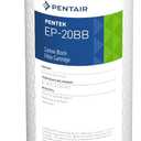 Pentair Pentek EP-20BB Big Blue Carbon Water Filter, 20-Inch, Whole House Carbon Block Replacement Cartridge with Bonded Powdered Activated Carbon (PAC) Filter, 20" x 4.5", 5 (Pack of 1)