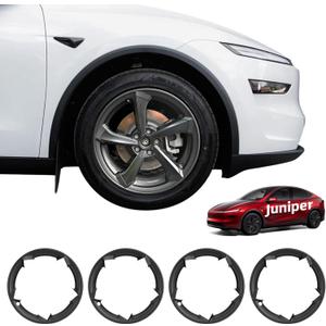 19 in Rim Protector for Model Y Juniper 19" Crossflow Wheel Cover All-in-one Car Tire Trim Ring Rim Case Hubcap for Tesla ModelY 2025 2026 Juniper Accessories