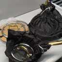 Hammered Stainless Steel Pots and Pans Set 10-Piece, Non-Toxic, Dishwasher Safe, Kitchen Cookware with Triple-Layer Clad Design for Even Heat & Durability