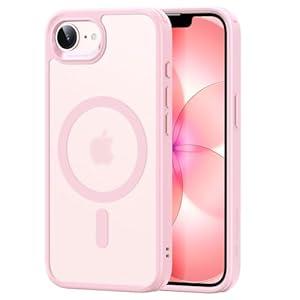 ESR for iPhone 17 Case, Camera Control, Compatible with MagSafe, Shockproof Military-Grade Protection, Magnetic Phone Case for iPhone 17, Classic Hybrid Case, Frosted Pink