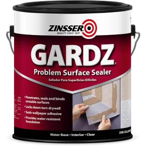 1 gal Zinsser 02301 Clear Zinsser, Gardz Water-Based Problem Surface Sealer