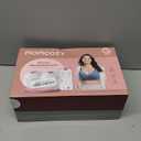 Momcozy M5 Smart APP Controlled Wearable Breast Pump, Hands-Free Wireless Electric Pump, 3 Modes 9 Suction Levels, BPA-Free, Portable Lightweight, 24mm Flange, 2-Pack Cozy Red