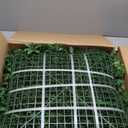 Artificial Grass Wall Panels Backdrop,10"x 10"(12Pcs) Faux Boxwood Panels for Outdoor Indoor Green Wall Decor,Party Wedding Garden Fence Decorations