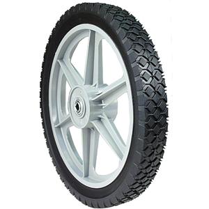 Maxpower 335110 14" x 1.75" Spoked Plastic Wheel with Diamond Tread