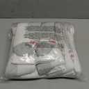 Hanes Men's Double Tough Socks, Crew and Ankle Moisturing Wicking Socks, Black & White, Multi-Packs (6-12, White - 12 Pair)