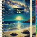 2026 Planner - Planner 2026, Jan. 2026 - Dec. 2026, 8.4"x 6.3", 2026 Planner Weekly and Monthly, 2026 Calendar Planner with Elastic Closure + Colorful Tabs + Hardcover - Dreaming Sea