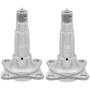 Spindle #84 E-Z Lube Weld-On with Brake Flange for 3500 lbs Trailer Axle - Compatible with Bearings Kit L44649/10 & L68149/11 - [2-Pack]