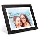 2K 10 Inch Digital Picture Frame with WiFi App Contol, High Resolution IPS Touch Screen Photo Frame, Easy Setup, Free App, Wall Mountable Cloud Digital Photo Frame