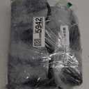 Merelax Area Rugs for Living Room Bedroom, Machine Washable 4x6 Feet Soft Fluffy Shaggy Bedside Rug, Indoor Floor Carpet for Kids Dorms, Nursery Rooms, Playroom, Home Decor Aesthetic, Black/White