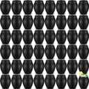 Gejoy 14 Pcs 3oz Cantaritos De Barro Mexicanos Cantaritos Shooters Pottery Taco Tuesday Mexican Clay Cup Fiesta De Barro Mexicanos Cocktail Cups Cocktail Glasses for Tequila Margaritas Mojitos (Black)