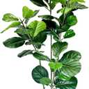 Artificial Fiddle Leaf Fig Tree DIY 5FT 6FT, Faux Plant in Pot