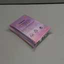 HEJIN 30PCS Tie Dye Party Bags with Stickers, Pink and Purple Small Gift Bags, Mermaid Unicorn Birthday Party Favors Bags for Girls Goodie Bags for Kids Birthday Party, Baby Shower, Halloween, Wedding