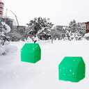 Winter Plant Covers for Freeze Protection Warm Plant Tent Shrub Covers for Winter Frost Protecting Fruit Potted Plants Tree from Freezing and Animals (24*24*28", 2 Pack)