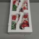 4 Pack Christmas Stocking Holders for Mantle, Gnome Stocking Hangers for Mantel, Christmas Stockings Hooks