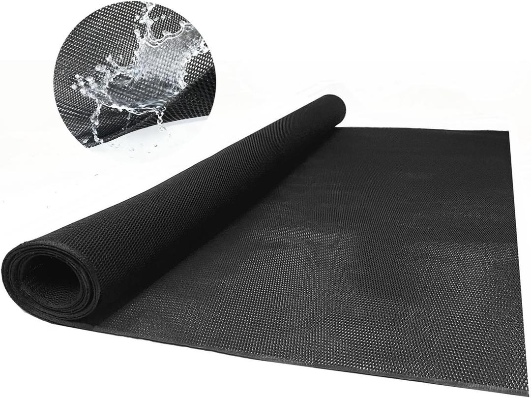 Queen Size RV Mattress Underlay Moisture Barrier, Breathable RV Under Mattress Ventilation, 3D Air Meshfiber Under Mattress Pad RV Accessories Keeps Beds Dry for Campers ( 80'' x 60'') (Black, Queen)