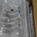 SNTD Over the Door Pantry Organizer - 8 Tier Adjustable Pantry Door Spice Organizer, Large Capacity Hanging Door Spice Rack for Kitchen Pantry Organizers and Storage (White, 17" W x 6" D x 69" H)