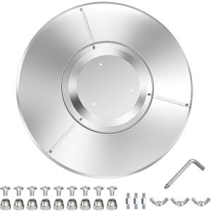 NUPICK Patio Heater Reflector Shield, 33" Propane Outdoor Heaters Replacement Part, Aluminum Heat Reflector Shield Top for Propane Outdoor Heaters