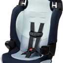 Cosco Kids Finale DX 2-in-1 Booster Car Seat, Forward Facing Toddler Car Seat (30-65 lbs) and Belt Positioning High Back Booster Seat (40-100 lbs), Rainbow