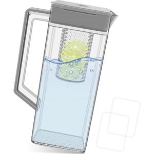 Upgraded DA97-21261H Refrigerator Water Pitcher Compatible with Samsung Fridge Water Pitcher RF30BB620012AA RF29BB8200QLAA RF23BB8200QLAA RF24BB660012AA Samsung Bespoke Pitcher Replacement Water Tank