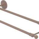 Allied Brass QN-72/36-SHB Que 36 Inch Double Towel Bar, Shaded Beige